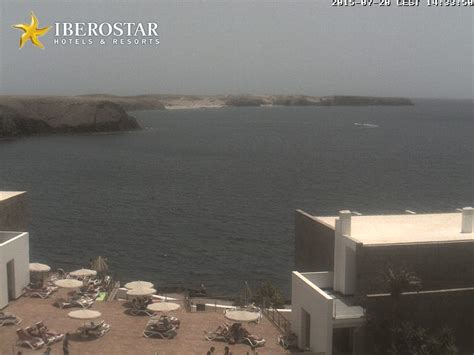 playa blanca live webcam|Webcam Lanzarote beaches. Live weather streaming。